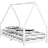 vidaXL Otroški posteljni okvir bel 90x190 cm trdna borovina, (20916969) Cene