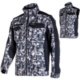 Lahti Pro jakna z snemljivimi rokavi L4042006, 3XL, črno siv u