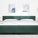  LED glava postelje Temno zelena 200 cm Umjetno usnje, (5000142394) | Shoptok.si