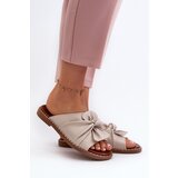 Boto PE2 Women's Flat Sandals in Beige Nelvira | Shoptok.si