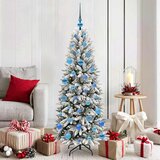  Umjetno božićno drvce Bijela 150 cm PVC, plastika, čelik i PE | shoptok.hr