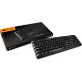 Wired Keyboard, 104 keys, USB2.0, Black, cable length 1.5m, 443*145*24mm, 0.37kg, Adriatic
