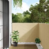 Balkonski zaslon za privatnost krem 700 x 120 cm PVC | shoptok.hr