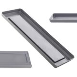 KADAX Stojalo za cvetlični lonček 40 cm pravokotni pladenj antracit plastika, (5000353299) | Shoptok.si