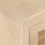 TV ormarić 110 x 30 x 40 cm od masivnog drva manga i željeza | Eponuda.com