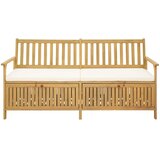  Klupa za pohranu s jastukom s pohranom 170 x 63 x 84 cm | shoptok.hr