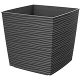 Gardino saksija finesa kvadrat 30x30x29h antracit ( 34481 ) Cene