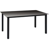  5-dijelni vrtni blagovaonski set crno-smeđi | shoptok.hr