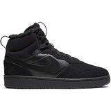 Nike Čevlji Court Borough Mid 2 Boot Bg CQ4023 001 Black/Black/Black | Shoptok.si