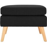 vidaXL Tabure od tkanine crni | shoptok.hr