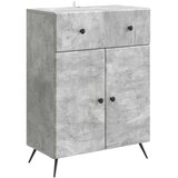  Kreveta Betonska siva 66 x 34,5 x 90 cm Konstruirano drvo | shoptok.hr