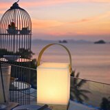 Nettlife Lampe de chevet Touch LED Lampe de table - Dimmable Cadeau avec USB Batterie rechargeable Moderne Lampe de chevet portable en tissu, (22143995) Cene