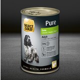Select Gold dog pure konzerva adult - patka 6x400g