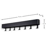 Spinder Design Svetlo rumen jeklen stenski obešalnik s polico 72 cm Dax Play – | Shoptok.si