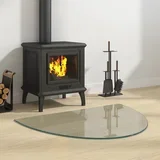 ploča za kamin *Transparent*an 800 x 600 mm Stakl