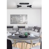 Candellux Lighting Mat crna stropna svjetiljka s metalnim sjenilom 36x6 cm Picardo – | shoptok.hr