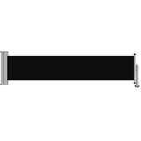 Uvlačiva bočna tenda za terasu 60 x 300 cm crna | shoptok.hr