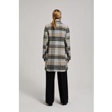 Marisse Double-Breasted Check Coat | shoptok.hr