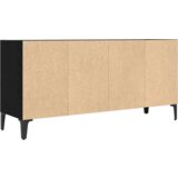 vidaXL Crni hrast TV stalak Crni hrast Drvena čestica Standardna | shoptok.hr