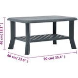  Stolić za kavu zeleni 90 x 60 x 46 cm plastični | shoptok.hr