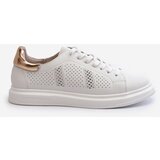 S. BARSKI White Women's Leather Sneakers S.Barski LR760 | shoptok.hr