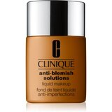 Clinique Anti-Blemish Solutions™ Liquid Makeup prekrivni tekoči puder za mastno k aknam nagnjeno kožo z dolgotrajnim učinkom WN 112 Ginger 30 ml Cene
