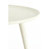 Light & Living Krem metalni okrugao stolić za kavu ø 67,5 cm Babina – | shoptok.hr
