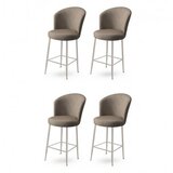 Hanah home set barskih stolica Fora, 4 dijela, bež | Eponuda.ba