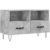 Maison Chic TV omarica - TV stojalo - Televizijska omarica betonsko siva 80x36x50 cm inženirski les, (21700159) Cene