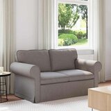SOFA Sivo-smeđa 215 x 82 x 80 cm Metal | shoptok.hr