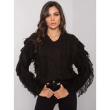 RUE PARIS Sweater-CA-SW-3746.06-black | Shoptok.si