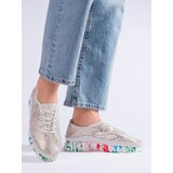 SHELOVET Women's leather shoes with colorful platform | Shoptok.si