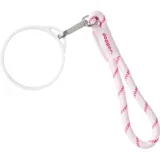 Wrist Cord White Mug Ring - Cherry Pink