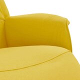  Naslonjač od tkanine s osloncem za noge svjetložuti | shoptok.hr