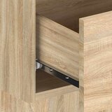  Zidni noćni ormarići 2 kom boja hrasta sonome | shoptok.hr