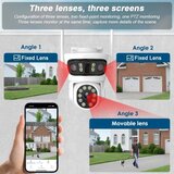  Immax NEO 07823L - Pametna spoljašnja kamera sa senzorom 2MP+2MP+2MP 5V Wi-Fi | Eponuda.com