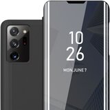 Cadorabo CASE, združljiv s Samsungom v turmalinski črni barvi - prozorno za zaščito z ogledalom z ogledalom s funkcijo stojala 360 stopinj zaščita, (20695060) | Shoptok.si