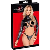 Bad Kitty set za vezanje otvorenih grudi (crni) - L | shoptok.hr