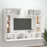  Komplet TV omaric 6-delni bel inženirski les, (20914540) | Shoptok.si