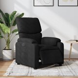 Maison Chic Električni naslanjač - Relax naslanjač črno blago, (22042551) | Shoptok.si