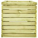  Posuda za cvijeće 100 x 50 x 50 cm od impregnirane borovine | shoptok.hr
