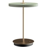 UMAGE Svetlo zelena LED zatemnitvena namizna svetilka s kovinskim senčnikom (višina 31 cm) Asteria Move – | Shoptok.si