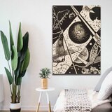 WALLXPERT šareno dekorativno platno 'kandinski' 70x100cm Cene