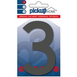 Rio 3D home kućni broj (visina: 10 cm, motiv: 3, sive boje, plastika, samoljepljivo) Cijene