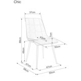 Molarem Home Stolica Chic-zelena | shoptok.hr
