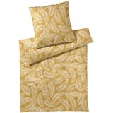 Elegante POSTELJNINA 140/200 cm mako saten zlate barve Cene