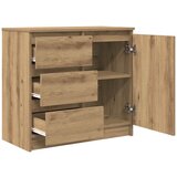  Komoda s ladicama artisan hrast 71x35x65 cm konstruirano drvo Smeđa | shoptok.hr
