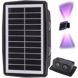  Solarna 1500mAH LED RGB dekorativna fasadna svetilka senzor mraka | Shoptok.si
