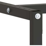 vidaXL Okvir za radni stol mat crni i mat crveni 180x57x79 cm metalni | shoptok.hr