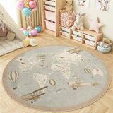 Mila Home Pralna otroška igralna preproga ø150 cm Vintage World – | Shoptok.si